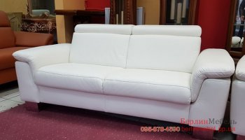 Новый кожаный диван Хай-Тек