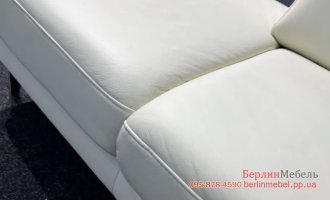 Шкіряний розкладний кутовий диван