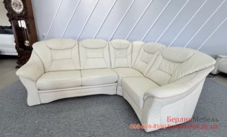 Шкіряний кутовий розкладний диван Lonlife